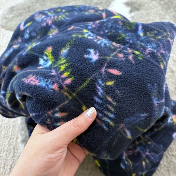 Columbia Multicolor Floral Fleece Jacket - Picture 7 of 10